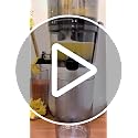 Cold Press Juicer Machine with 6-Inch Wide Feed Chute - Silver - Powerful Brushless Motor, Self-Precut System, BPA-Free Parts, Extra Strainer