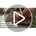 Ironwood Oslo End Grain Square Acacia Wood Cutting Board - 12 x 12 Inch