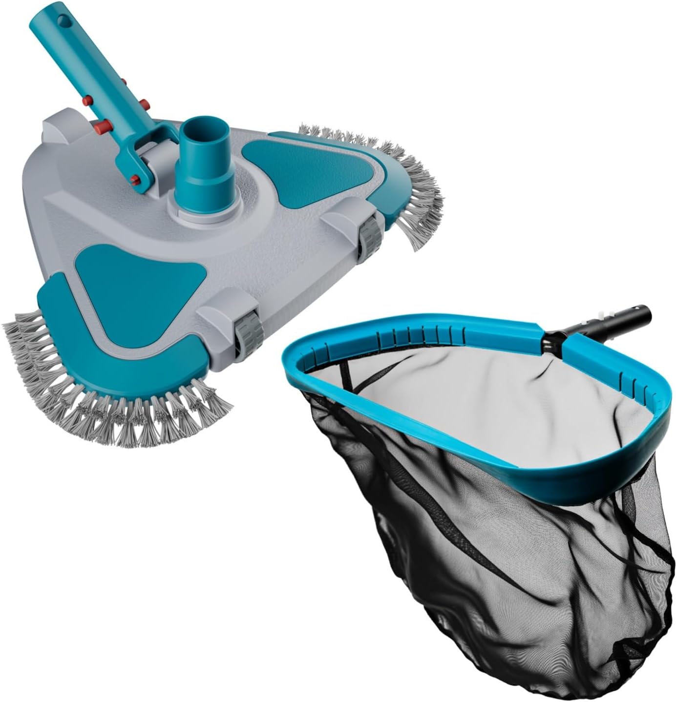 POOLWHALE Pool Vacuum Head - Efficient Cleaning Tool for All Pool Types | Durable Design