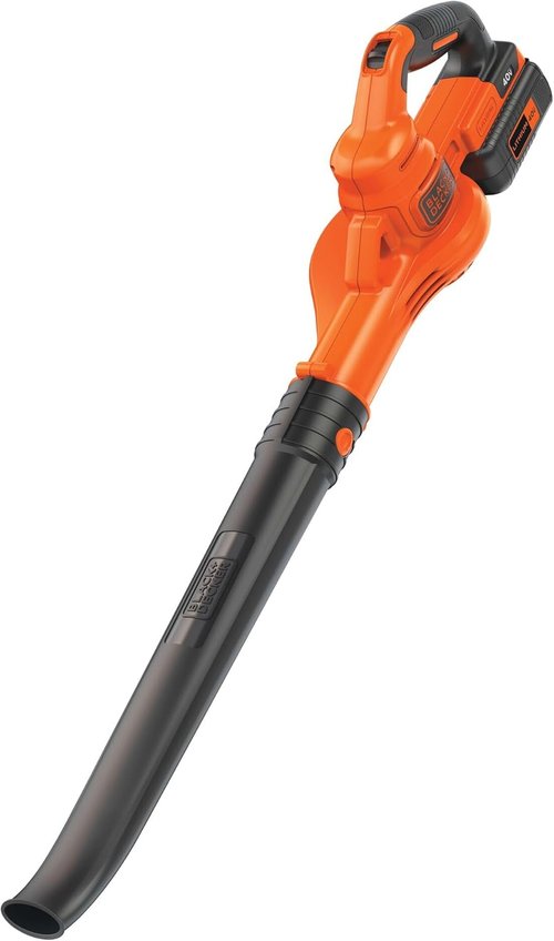 BLACK+DECKER Cordless Leaf Blower - 40V MAX with Battery & Charger, 125 MPH Air Speed, Lightweight Design