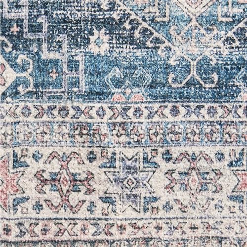 Jessica Simpson Chenille Peregrine Fringe Rug - Skid-Resistnat & Washable Runner Rug 2 Piece Set - 26" x 51"/26" x 66"