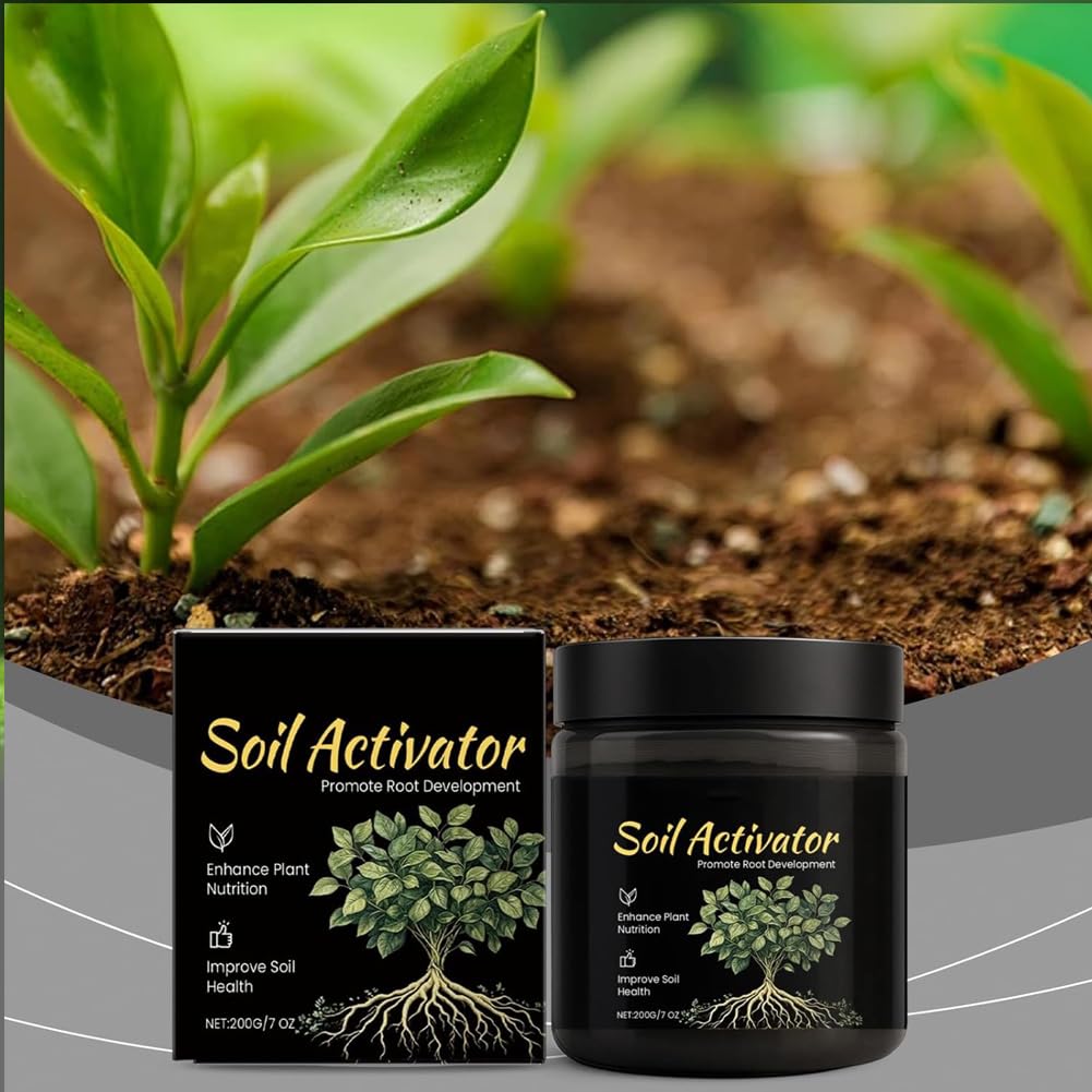 Skiennix Soil Activator - Concentrated Black Water Revitalizer for Lawn & Garden (1 PC)