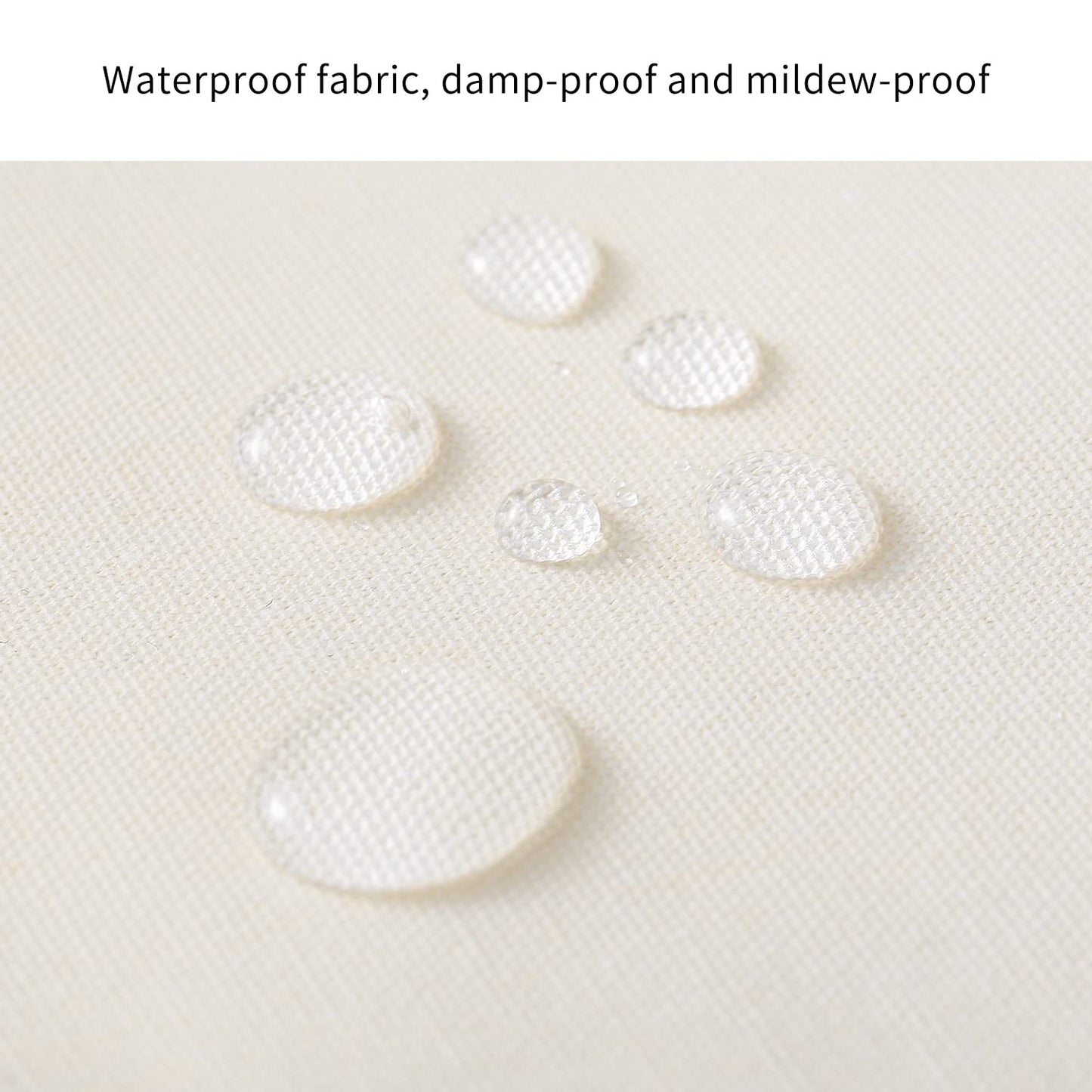 Vailando 6-Pack Large Canvas Comforter Storage Bags Closet Organizer for Clothes Sweater Clothes Organizer with Dual Zipper Three Carrying Handles for Blanket Closet Storage Container