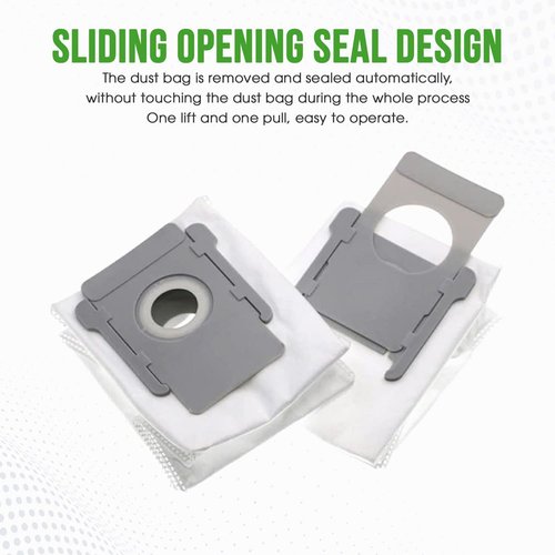iRobot Premium Vacuum Bags - Compatible with i7+, i3+, j7+, s9+ | 12 Dirt Disposal Bags
