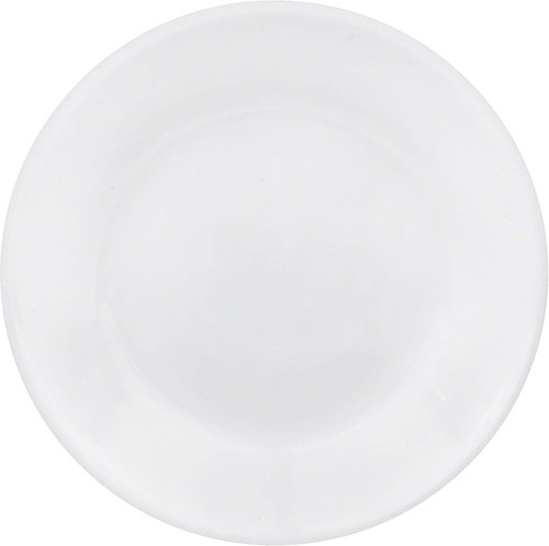 Corelle Vitrelle 6-Piece Salad Plate Set - Lightweight, Chip-Resistant Glass | 6-3/4-Inch, Winter Frost White
