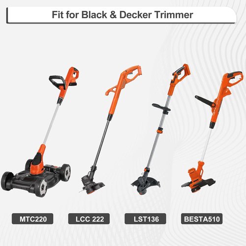 GreatBuddy AF-100 Weed Eater String - 30ft, 0.065 Inch Compatible with Black Decker Trimmer