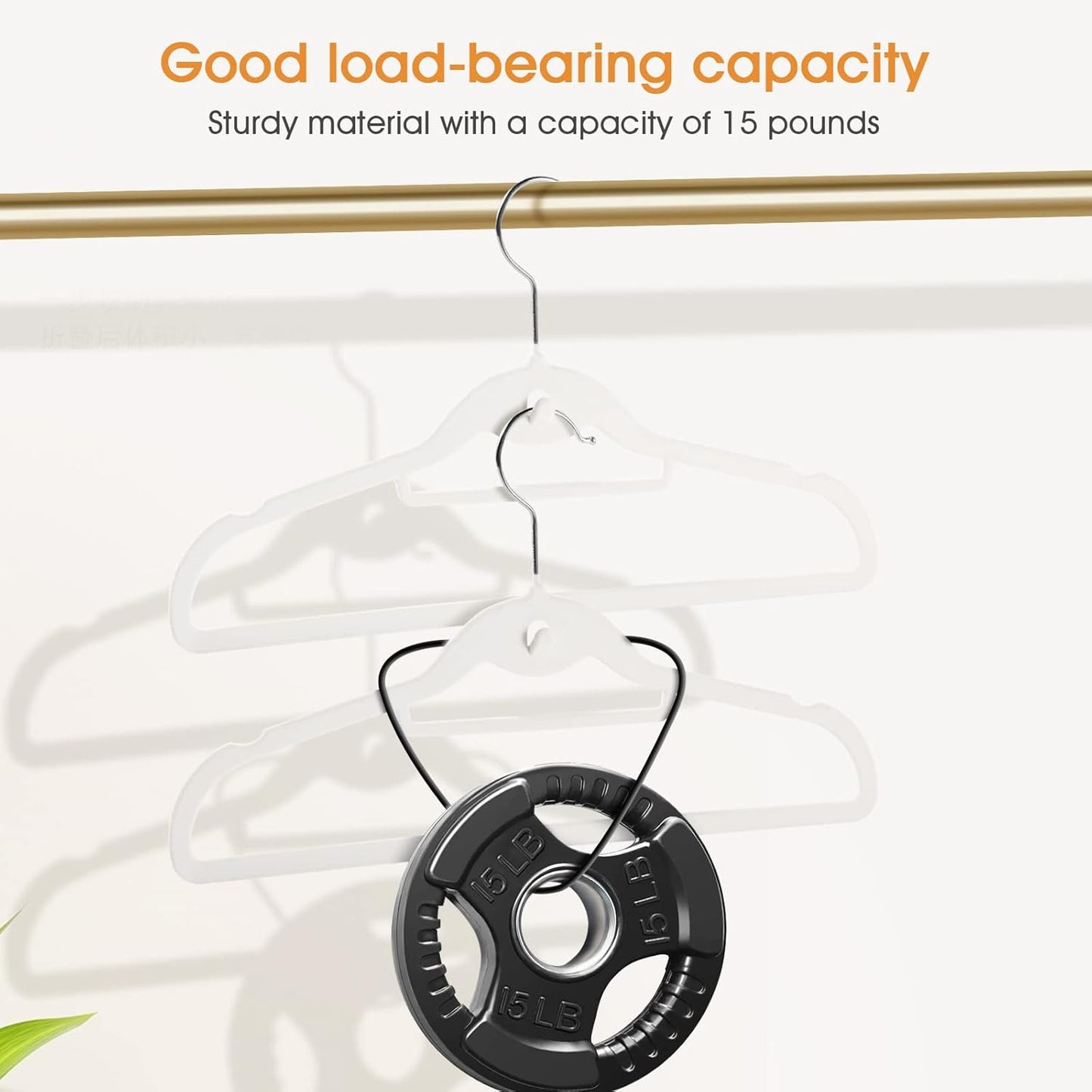 Velvet Slim Non-Slip Hangers by [Brand Name] - 20 Pack Space-Saving Design with 360° Swivel Hook