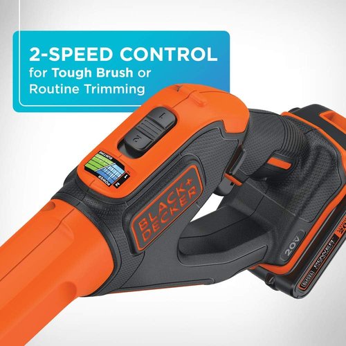 BLACK+DECKER 20V MAX String Trimmer & Edger - 12-Inch Versatile Tool for Lawn Care