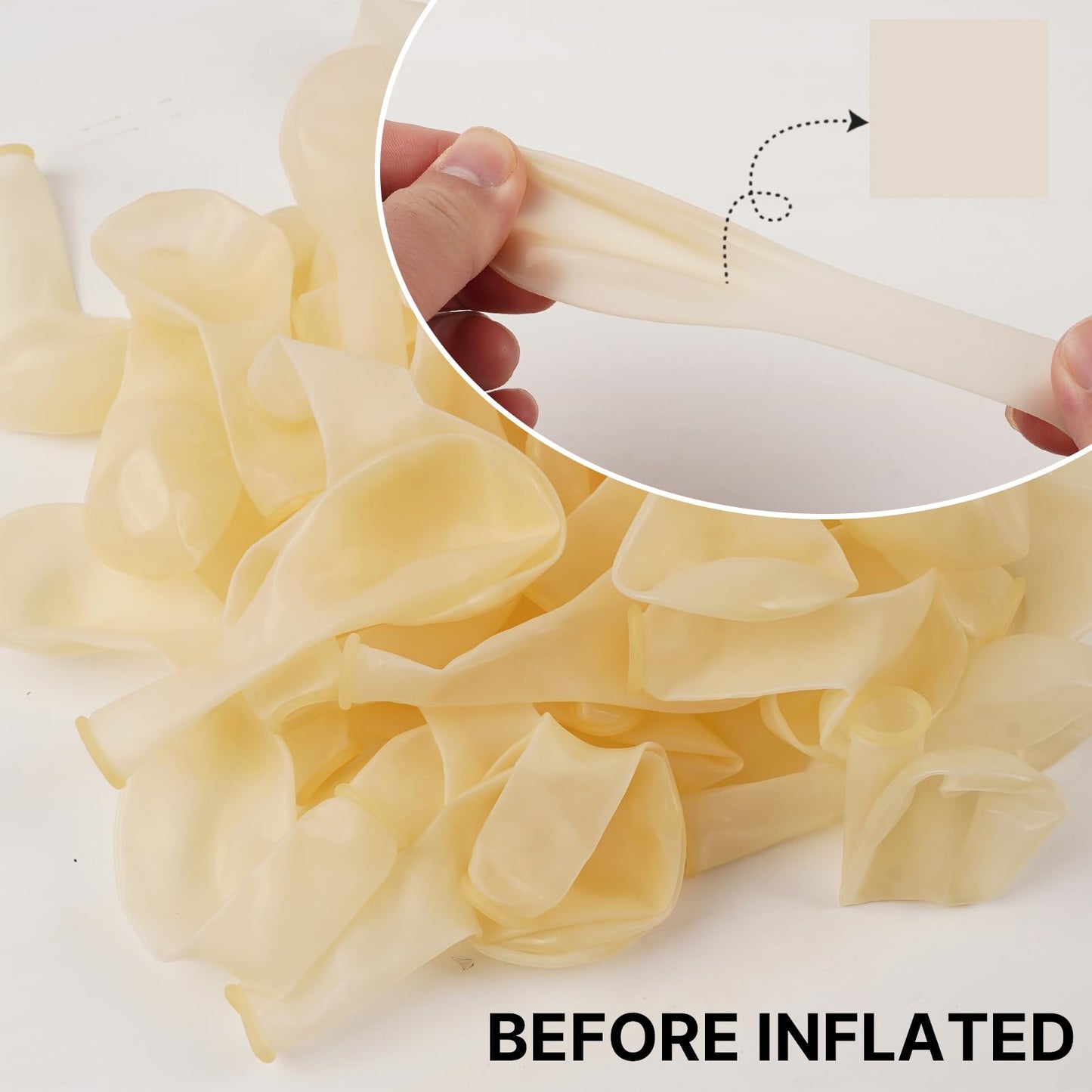 PartyWoo Clear Balloons 100pcs 12 Inch Transparent Latex Helium Balloons for Graduation Wedding Baby Shower Bridal Shower Engagement Gender Reveal Anniversary Birthday Party Decorations Clear-Y2