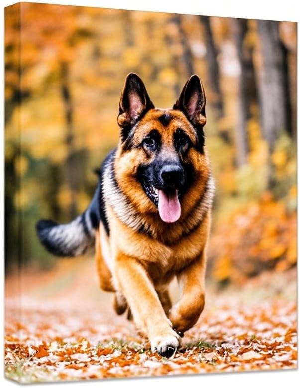 Personalized Canvas Print - Custom Wall Art for Bedroom & Living Room | Family, Wedding, Pet Photos (20" W x 24" H)