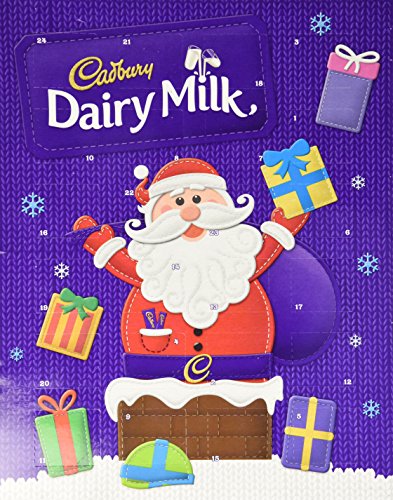 Cadbury Dairy Milk Advent Calendar - 24 Chocolate Shapes for Christmas