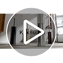 Kaxnuaxu Brushed Nickel Toilet Brush & Holder Set - Heavy Duty Stainless Steel, Space-Saving Design, Removable Splash Guard, Long Handle - Variation 1