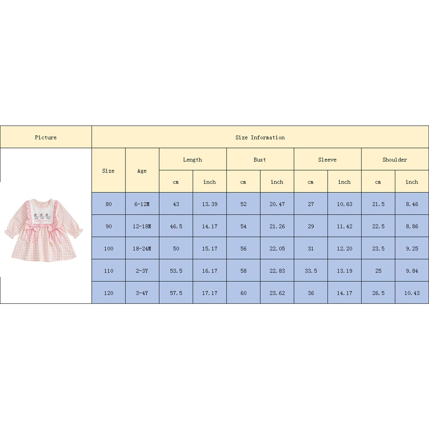 Toddler Baby Girl Fall Outfits Silly Goose Smocked Dress Long Sleeve Birthday Girl Dress Cute Smash Cake Clothes (Goose Letter Embroidery Pink, 12-18 Months)