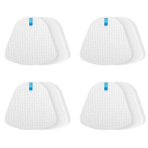 4 Foam and Felt Filters for Shark Vacuum Navigator Lift Away Filter Replacement ZU503AMZ NV350 NV351 NV352 NV355 NV356E NV360 NV370 NV391 UV440,UV490 UV500 UV540 UV550 CU500 XFF350 XHF350