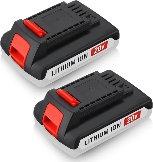 Black & Decker Replacement Battery | Upgraded 20V Max 4000mAh | Extended Run Time for Cordless Tools