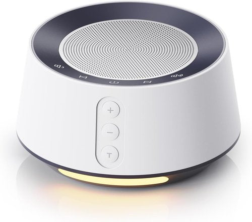 BGOVERSS White Noise Sound Machine - 20 Soothing Sounds & 10 Color Night Light | Perfect for Sleep & Relaxation