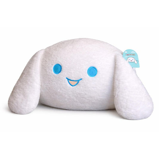 WORLD OF PLUSH 29 Inch Giant White Rabbit Plush – 3.6 lb Oversized Squishy Stuffed Animal Pillow, One of The Largest Bunny Plush Toys for Bed & Dorm, Cute Kawaii Room Decor Gift