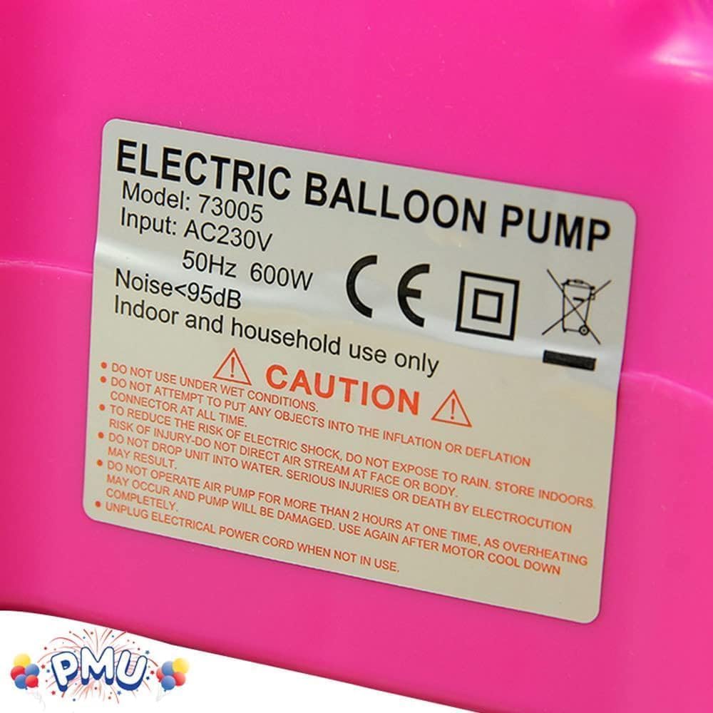 PMU High-Speed Dual Electric Balloon Air Inflator Pump - 120 Volt | Efficient & Powerful (1/pkg)