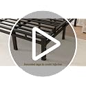 Twin Bed Frame 14 Inch Metal Platform Bed with Box Spring 2-in-1 Design - Variation of THIS listing