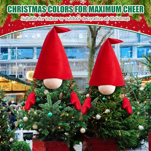 Soulchen 2 Sets Christmas Turkey Tree Topper Bush Kit - Holiday Decor