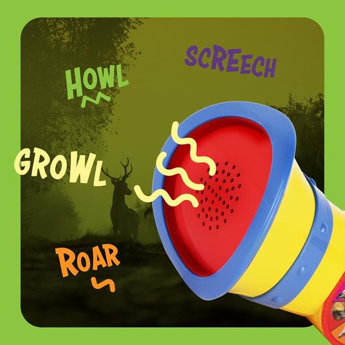 Animal Caller for Kids – Outdoor Toy for Boys Ages 3 4 5 6 7 – Birthday Gift with 9 Real Animal Sounds – Nature Fun with Batteries Included