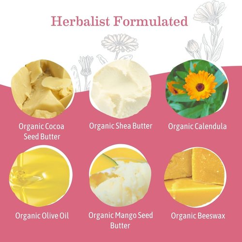 Earth Mama Organic Nipple Butter™ - Safe Nipple Cream for Breastfeeding | Non-Lanolin Formula, 2 oz