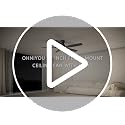 Low Profile Ceiling Fan with Lights 52 Inch Black Remote & App Control