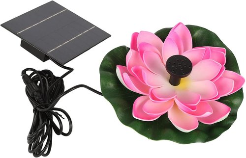 Alomejor Solar Fountain Pump - Energy-Efficient Eco-Friendly Water Feature for Garden Ponds & Bird Baths