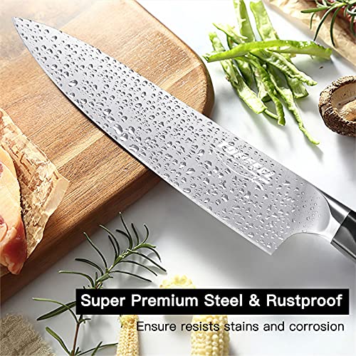 3PCS Chef Knife Set - German High Carbon Steel Professional Kitchen Knives