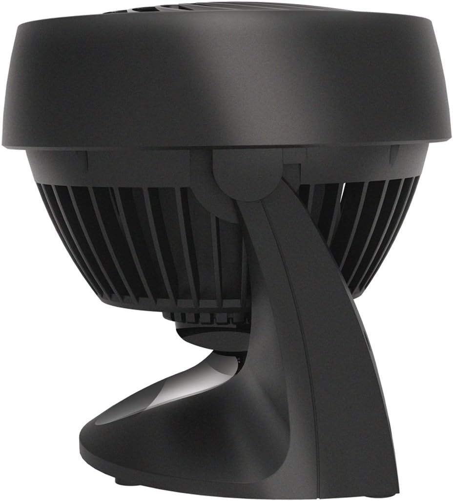 Vornado 133 Air Circulator Fan - Small Room Table Fan with Adjustable Head & 2 Speeds | Black
