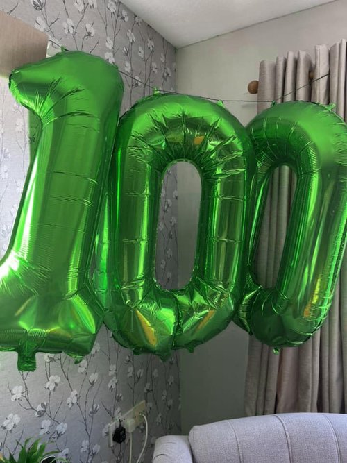 Dark Green Number 1 Balloon 40 Inch, 1st Birthday Balloon for Baby Boy Girl Toddler First Birthday Decorations, Shiny Dark Green Party Supplies