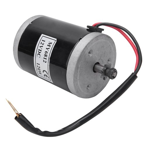 Brush Motor 12V Headerbs MY6812 Underwater 120W High Speed Small with Belt Pulley for Electric Scooter