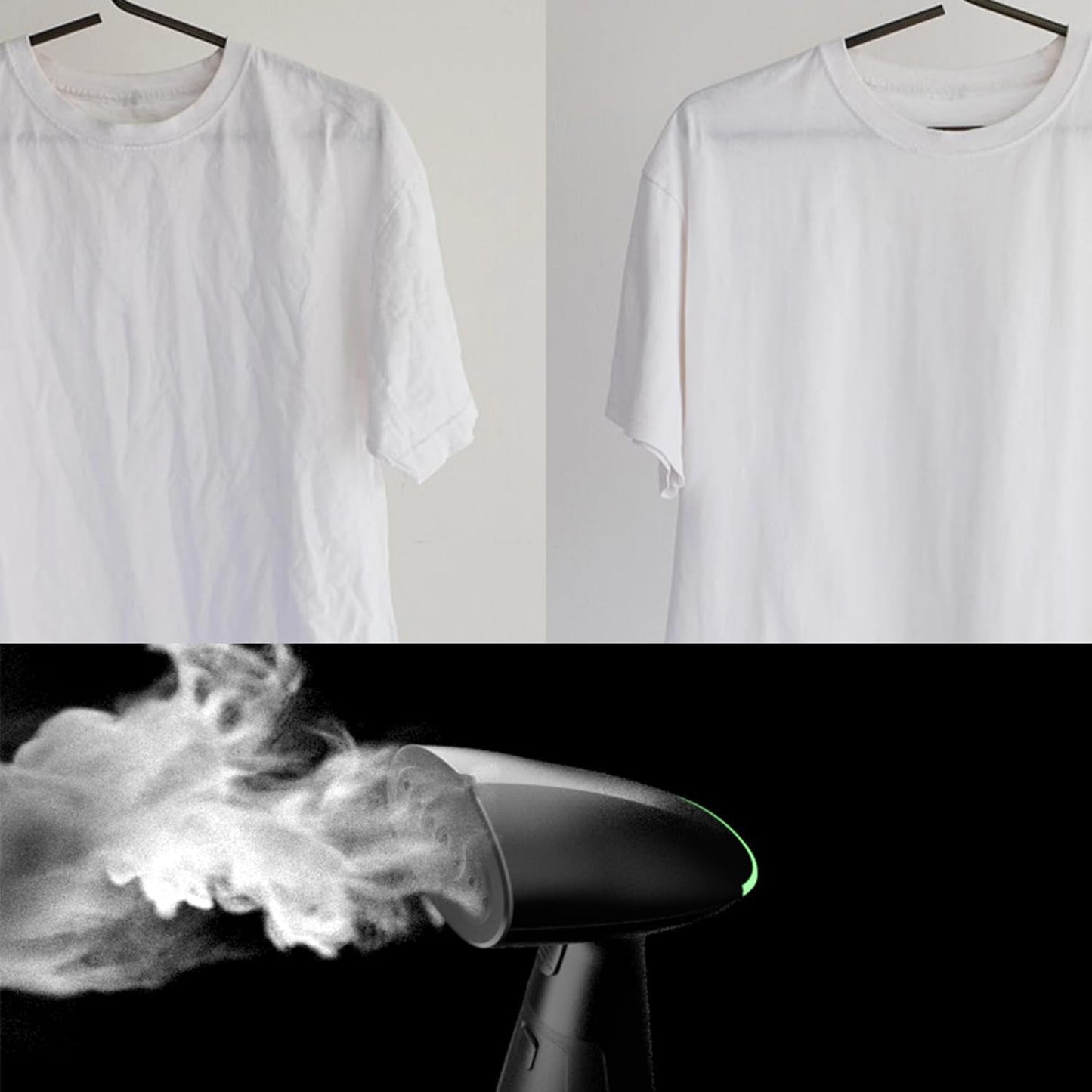 Skiennix Travel Garment Steamer - Fast Heating Handheld Clothes Steamer | 1000W, 120ml Tank, Wrinkle Remover
