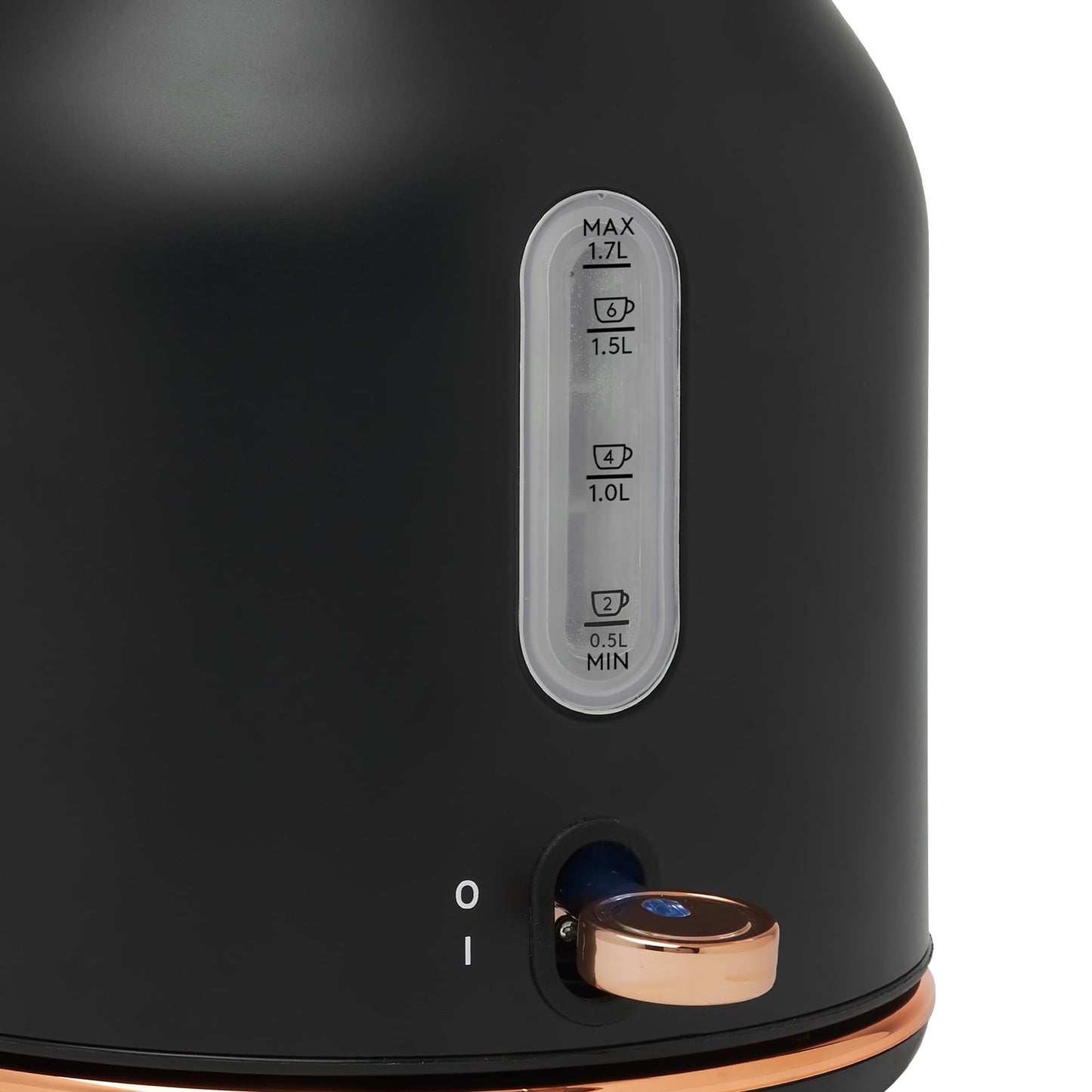 Haden 75012 Heritage 1.7 Liter Stainless Steel Body Countertop Retro Electric Kettle with Auto Shutoff & Dry Boil Protection