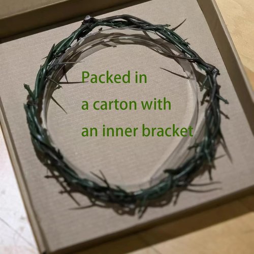 Crown of Thorns | 8-10" Diameter Easter Tree Decoration - Passion of Christ Mini Ornament