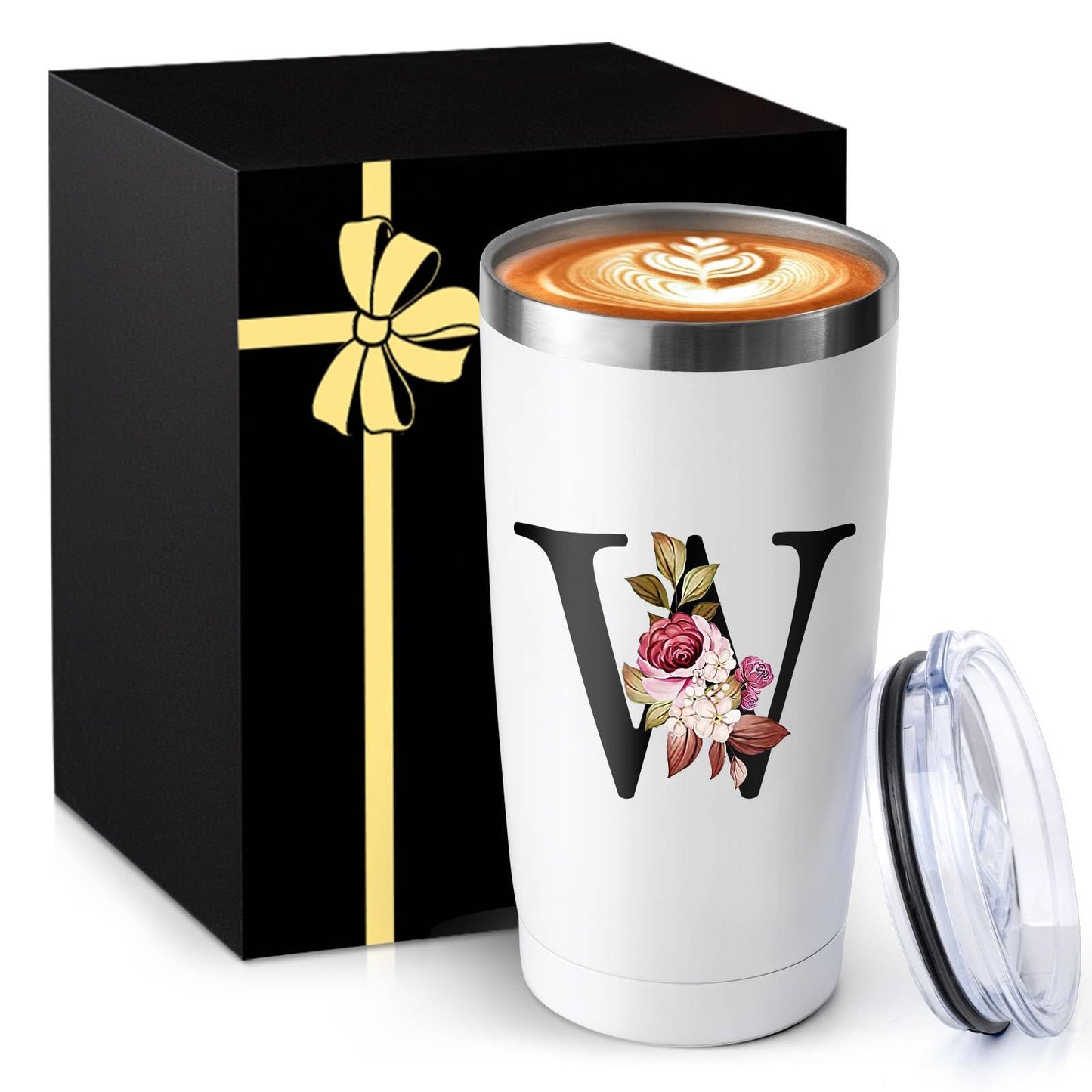 20 Oz Insulated Coffee Cup with Lid Car Tumbler Travel Mug Women Teacher Christmas Music Dance Science Gifts Daycare Special Education Need English History Sunday School Spanish Autism Reading Gym