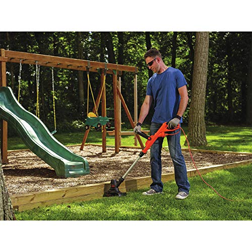 Corded Electric String Trimmer & Edger 13-Inch 5-Amp with Automatic Line Feed - Lightweight & Adjustable