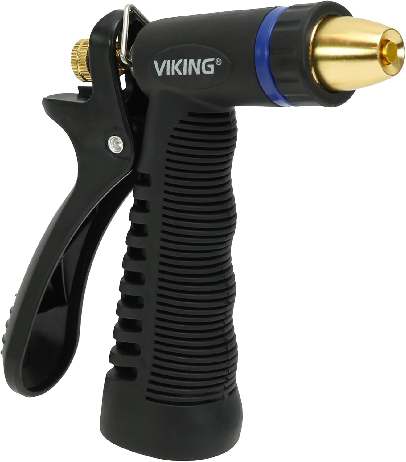 VIKING Garden Hose Nozzle - Adjustable Heavy-Duty Design for Car Washing, Plant Watering & Home Use