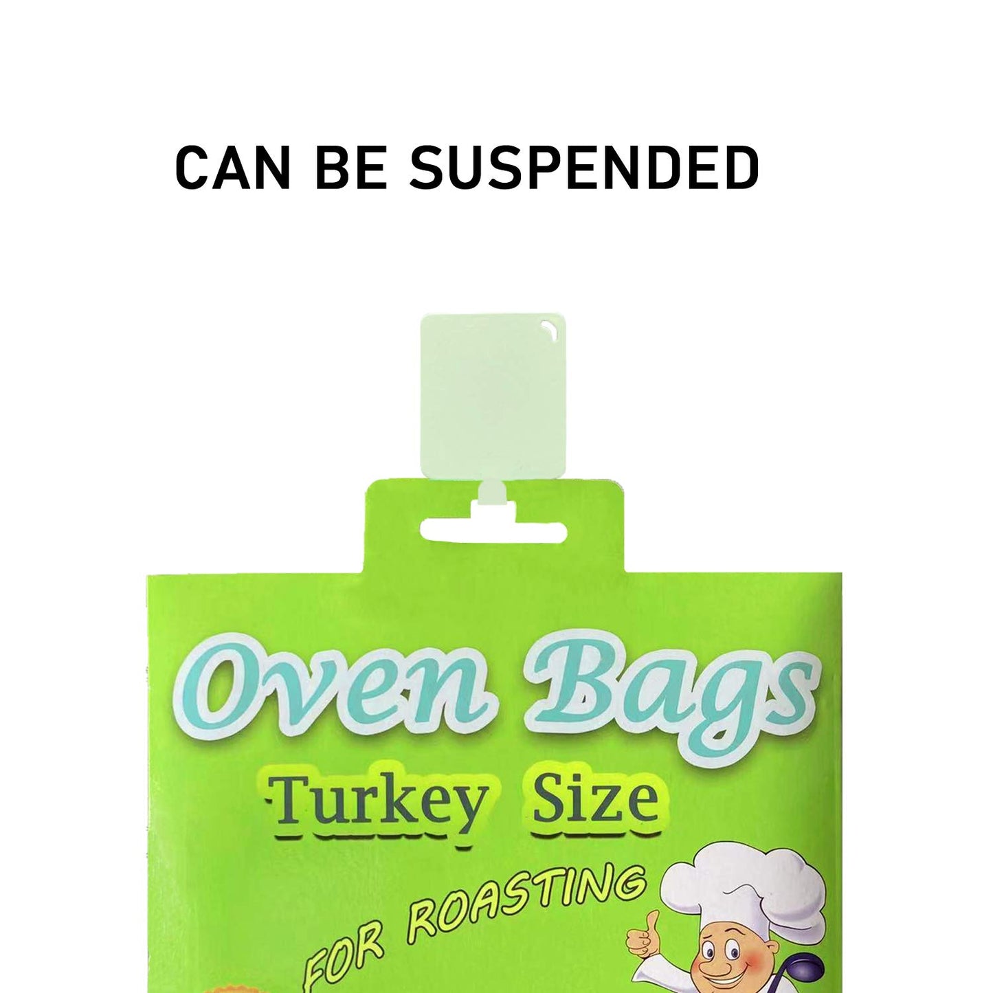 15 Counts Large Turkey Oven Bags for Cooking - Meat Roasting Safe for Fish, Vegetables - 20x24 IN (1 Pack)