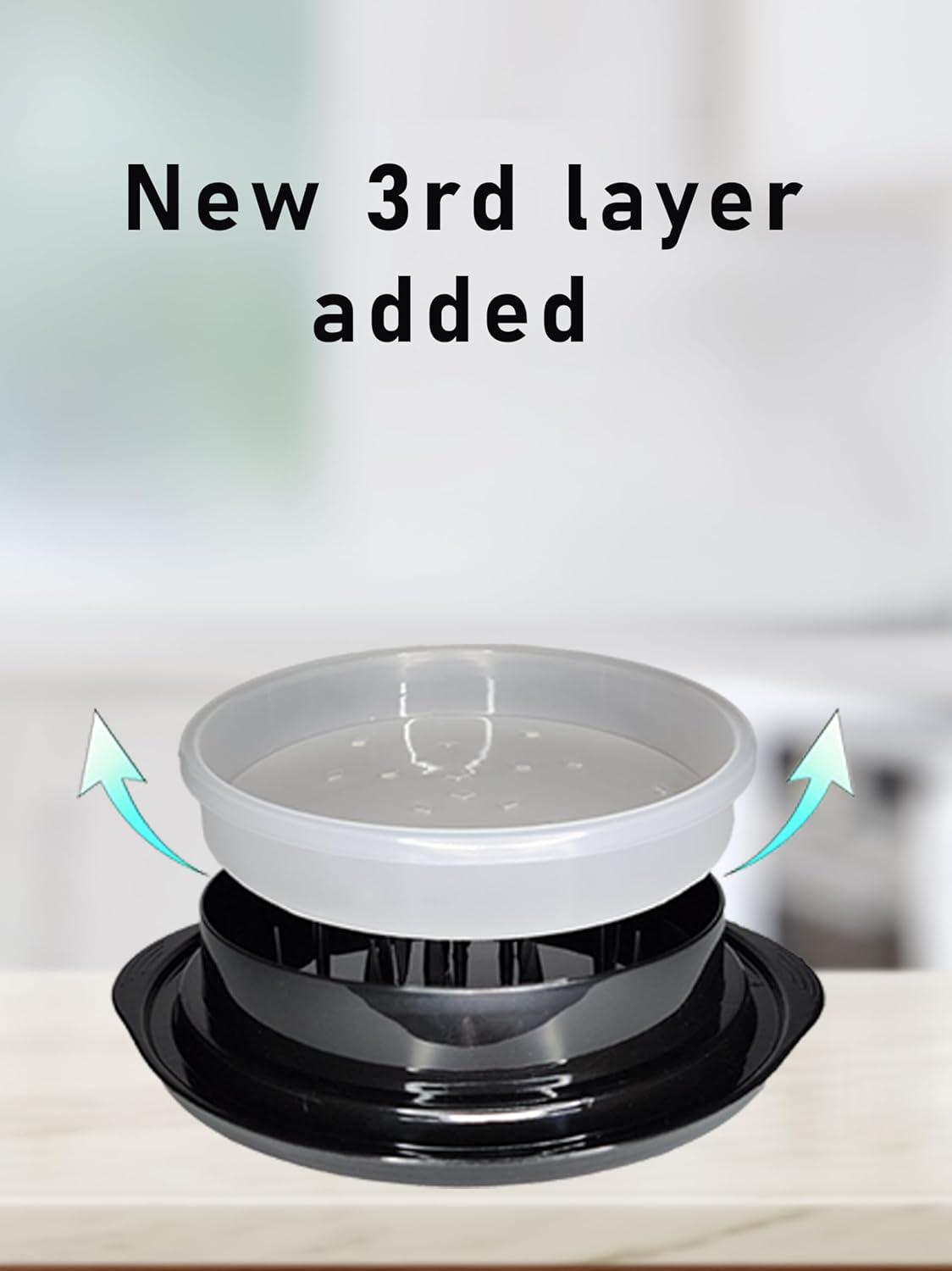 Skiennix Chicken Breast Shredder Tool - Ergonomic Manual Meat Shredder for Pork & Beef | Non-Slip Handles & Removable Tray