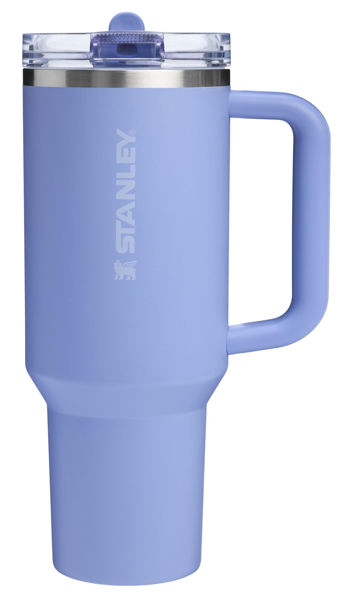STANLEY Quencher ProTour Flip Straw Tumbler with Leakproof Lid 40 oz | Built-In Straw and Handle | Cup Holder Compatible for Travel | Insulated Stainless Steel Cup | BPA-Free | Hydrangea