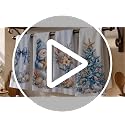 Coastal Christmas Beach Seashell Kitchen Towels - InIsaJace Coastal Christmas
