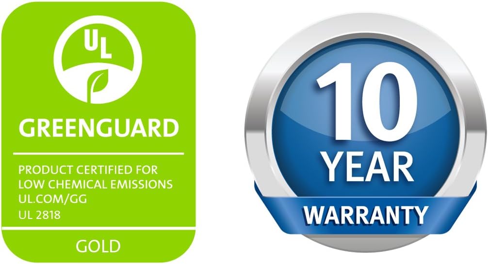 SureGuard Queen Mattress Encasement - 100% Waterproof, Bed Bug Proof & Hypoallergenic | Deep 13-16 in. Cover