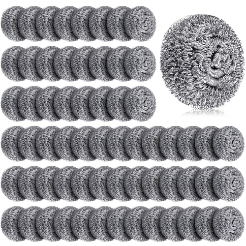 150 Pack Steel Wool Scrubbers - 2.5 Inch, 15 Gram, Classic Variation