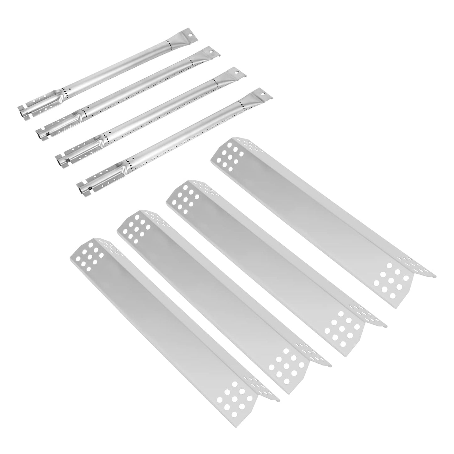 Grill Replacement Parts for Kitchenaid 720-0745A 740-0781 720-0733A Grill,BBQ Accessories for Nexgrill 720-0733 720-0709 720-0745 740-0780 Heat Plates and Burners,Stainless Steel