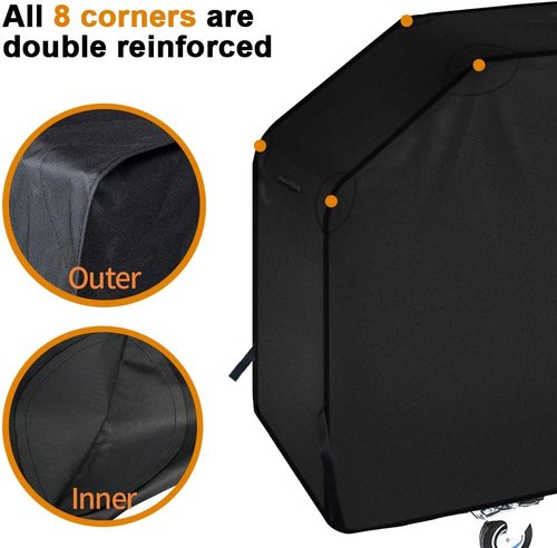 iCOVER 36-Inch Griddle Cover - Heavy Duty Waterproof Canvas for Blackstone & Weber Grills