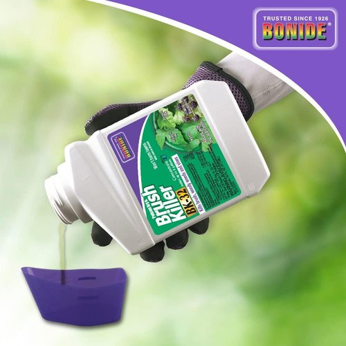 Bonide Poison Ivy & Brush Killer Concentrate - Effective 16 oz. Solution for Tough Weeds