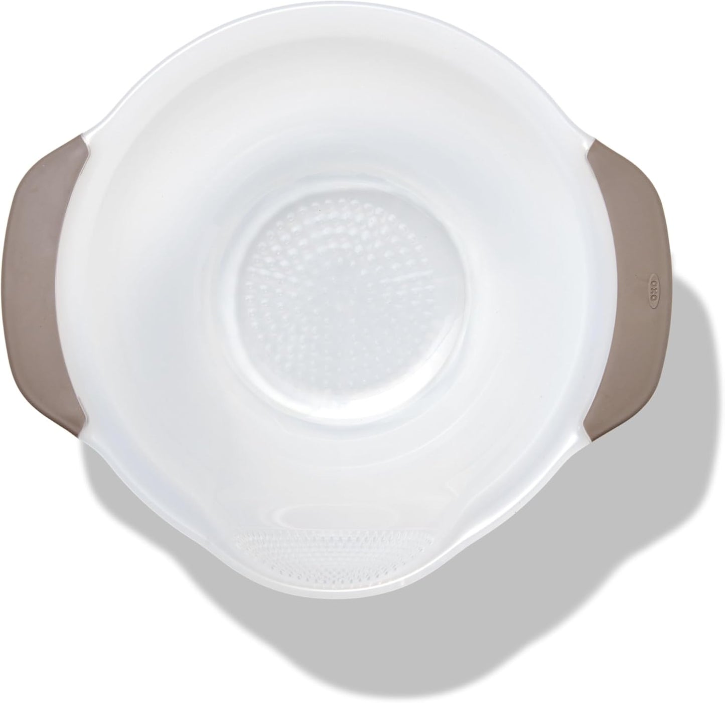OXO Good Grips Colander - Perfect for Washing Rice & Small Grains | Durable & Easy to Use