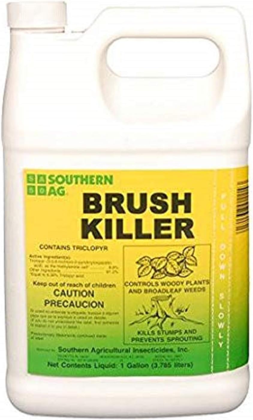 Southern Ag Brush Killer - 8.8% Triclopyr for Vines & Stump Sprouts | 1 Gallon Size