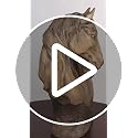 Touch of Class Loving Horses Table Sculpture, Tan
